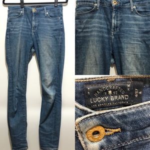 Lucky Brand Hayden Skinny Jeans Size 4/27 Holes